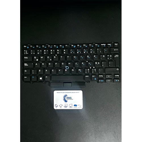 Dell Latitude 5490, 5491, 5495, 7480, 7490  Backlit MODEL-2 Klavye