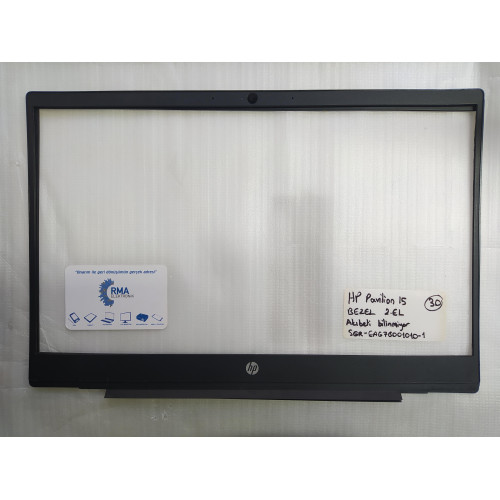HP PAVILION 15 LCD EKRAN BEZEL EAG7B001010-1 EKRAN ÇERÇEVE 2.EL