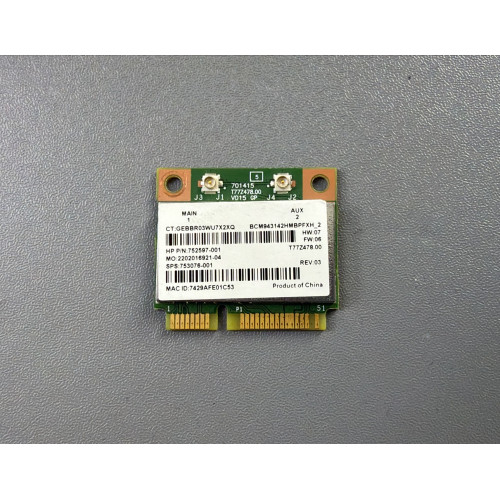 HP PAVİLİON 15-P Wireless WiFi Bağlantı Kartı  İKİNCİ EL 