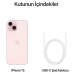 APPLE iPhone 15 512 GB Akıllı Telefon Pembe MTPD3TU/A